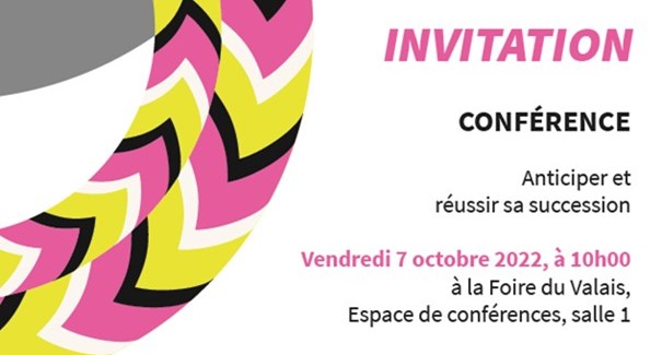 Conférence sur la transmission d'entreprise | vendredi 7 octobre 2022