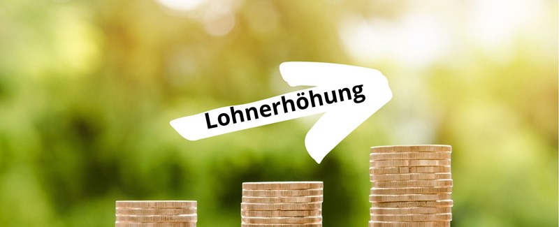Lohnerhöhung